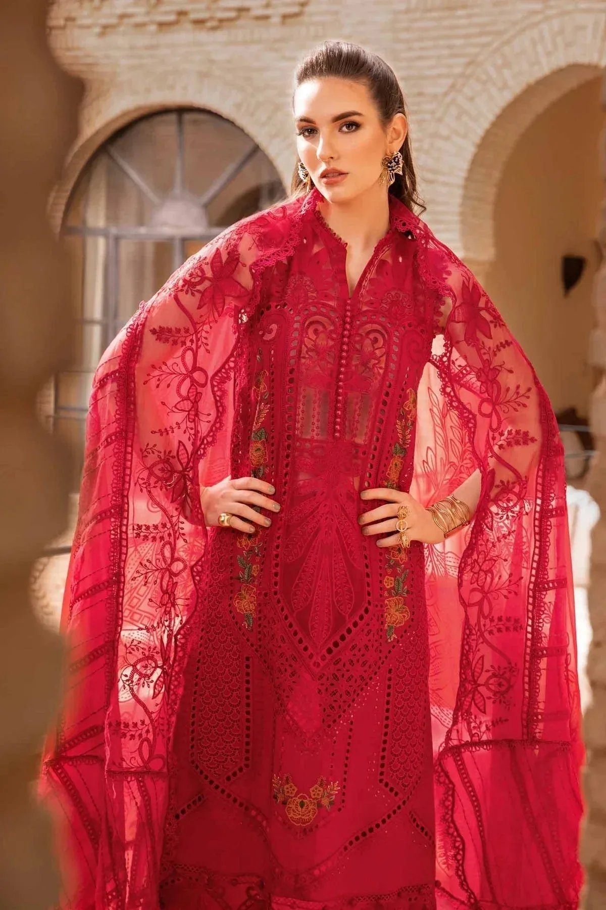 Maria B Organza – view 4 – Poshaq
