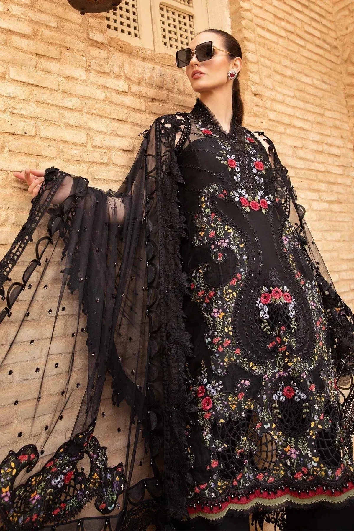 Maria B Organza – view 3 – Poshaq