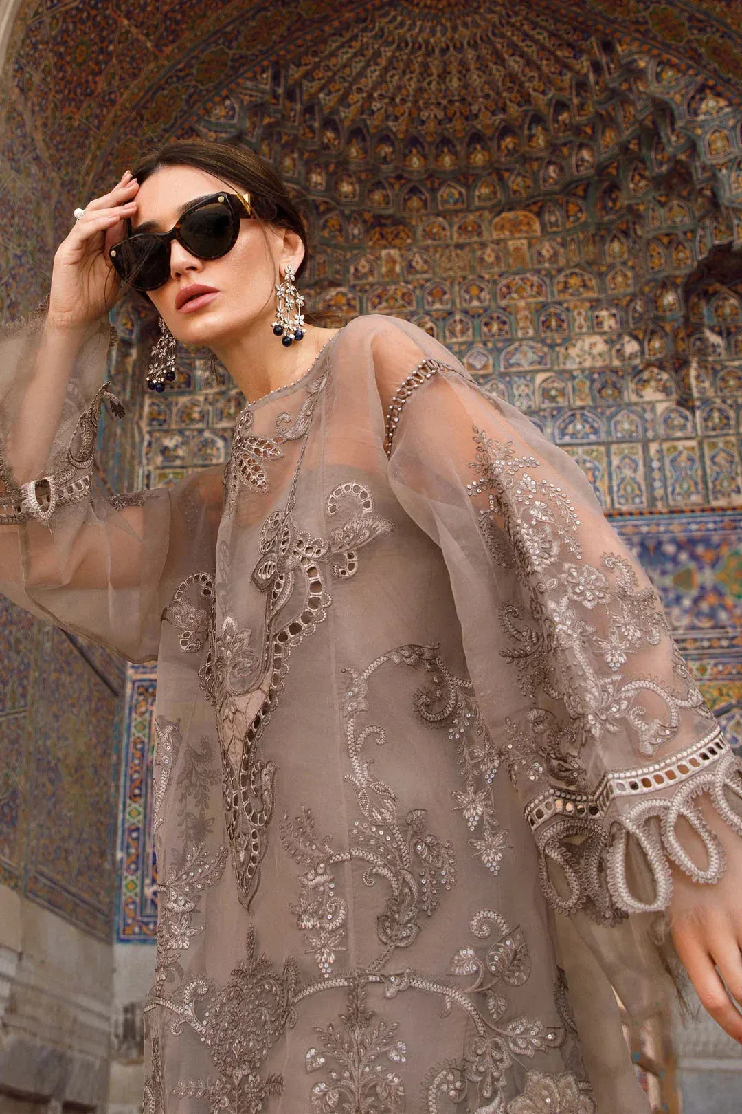 Maria B Organza – view 4 – Poshaq