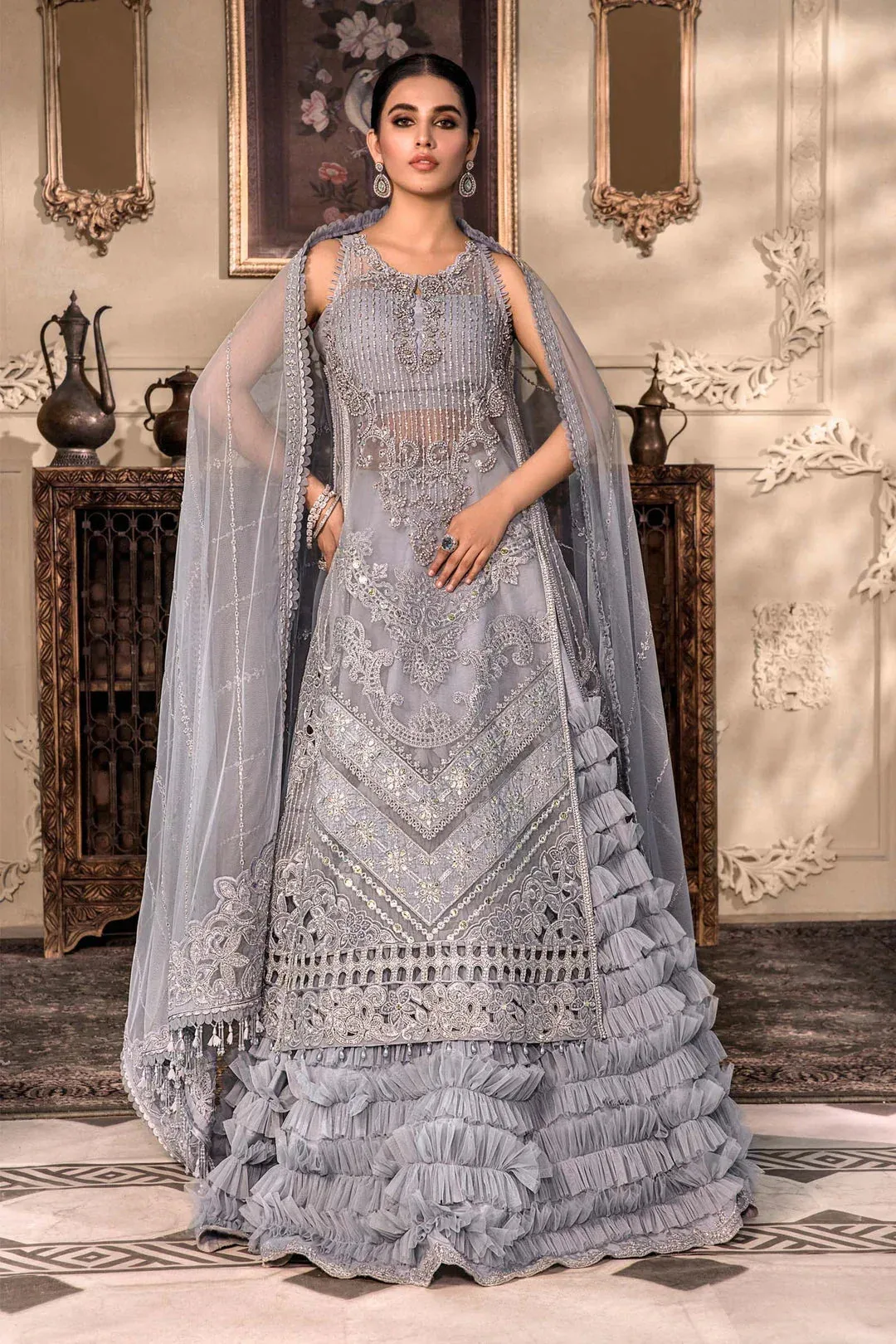 Maria B Raw Silk – view 1 – Poshaq