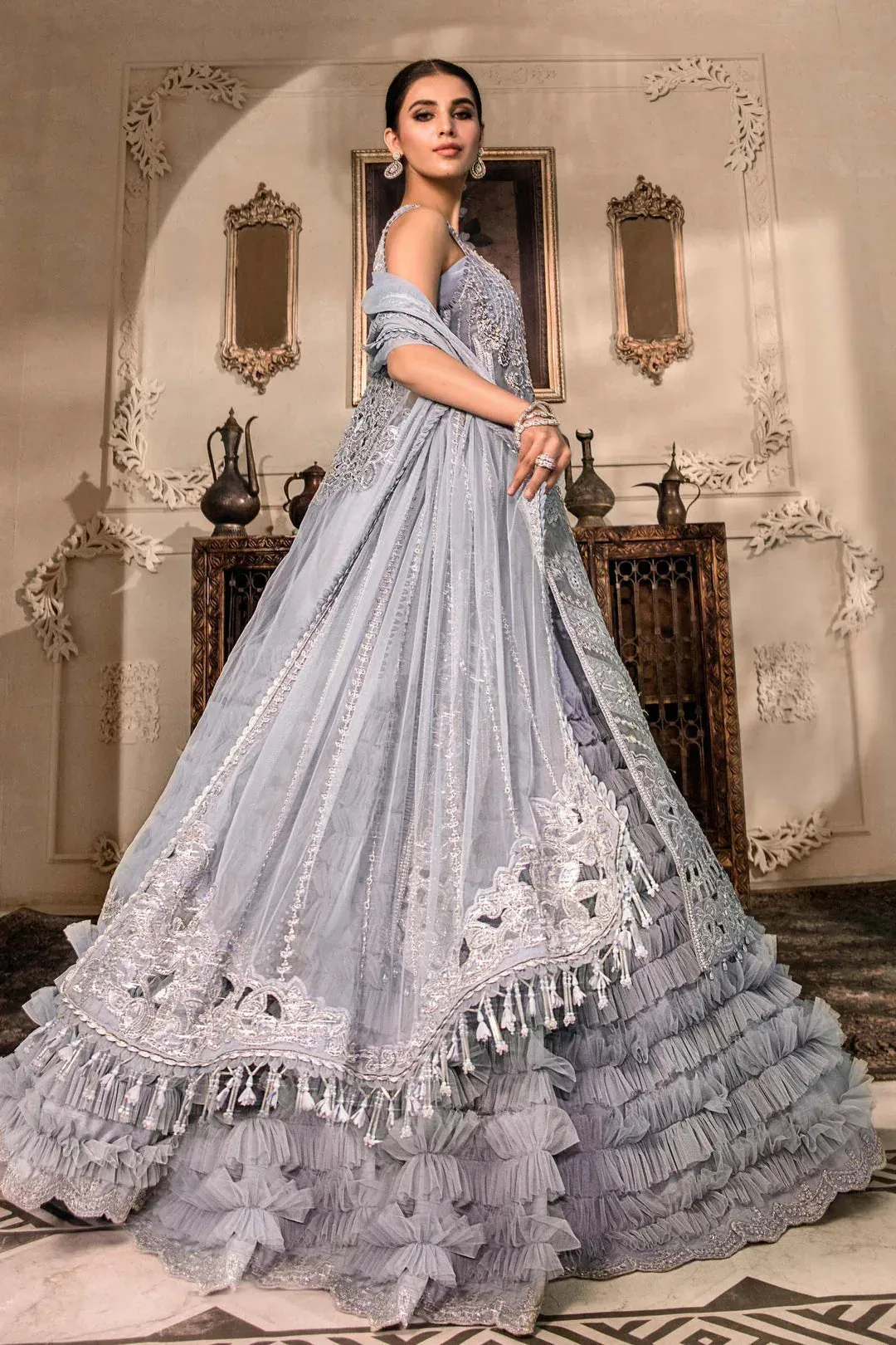 Maria B Raw Silk – view 2 – Poshaq