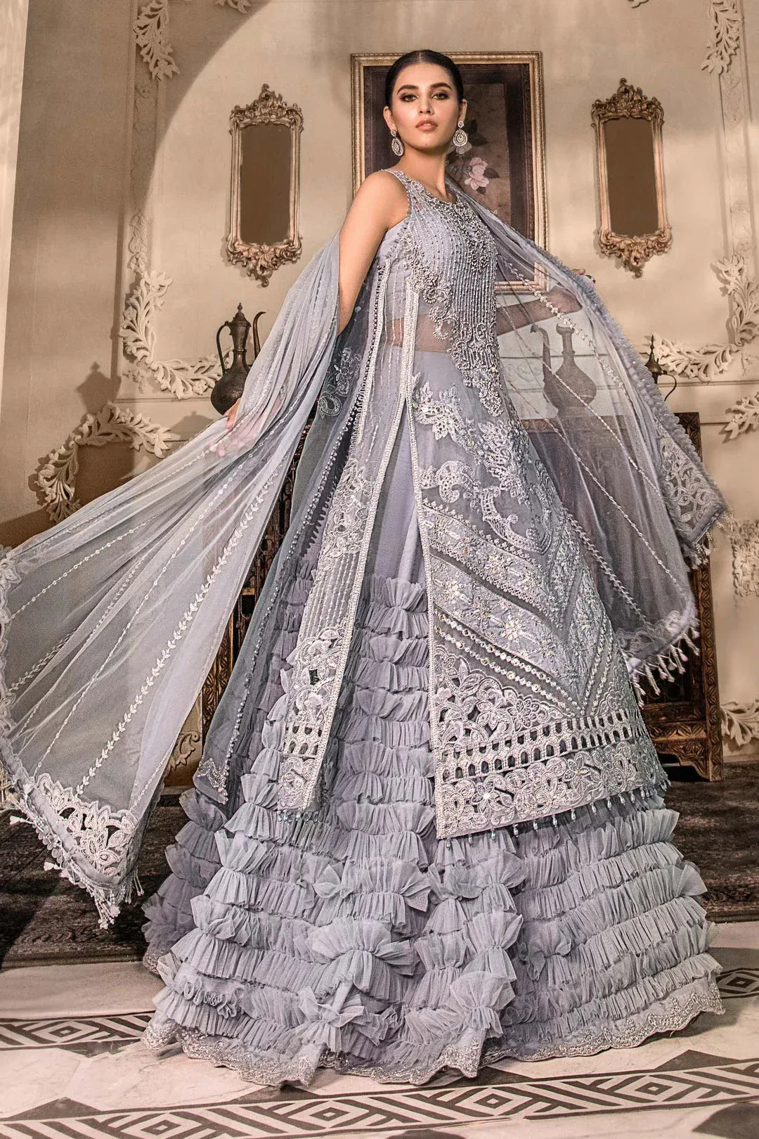 Maria B Raw Silk – view 6 – Poshaq