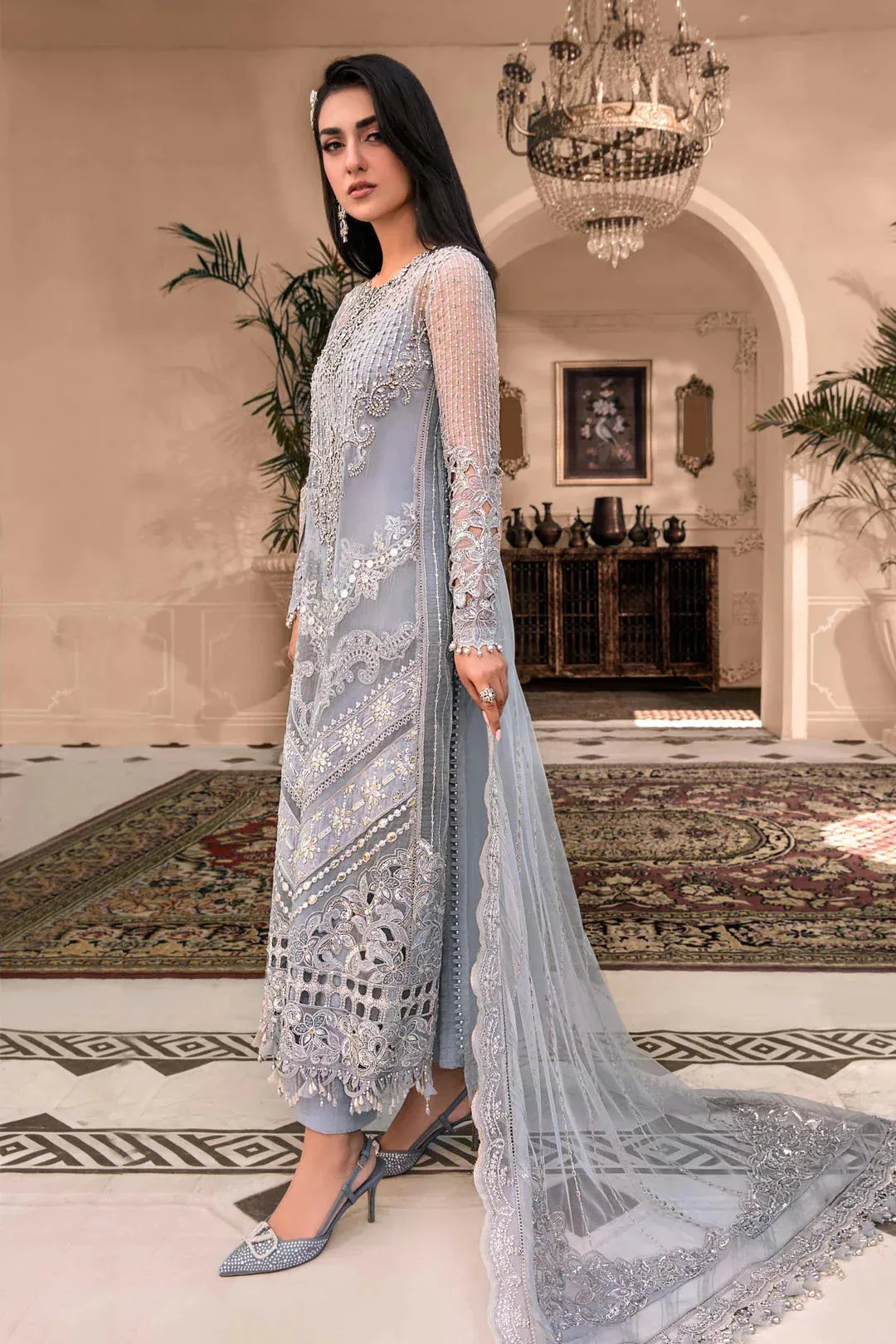 Maria B Raw Silk – view 7 – Poshaq
