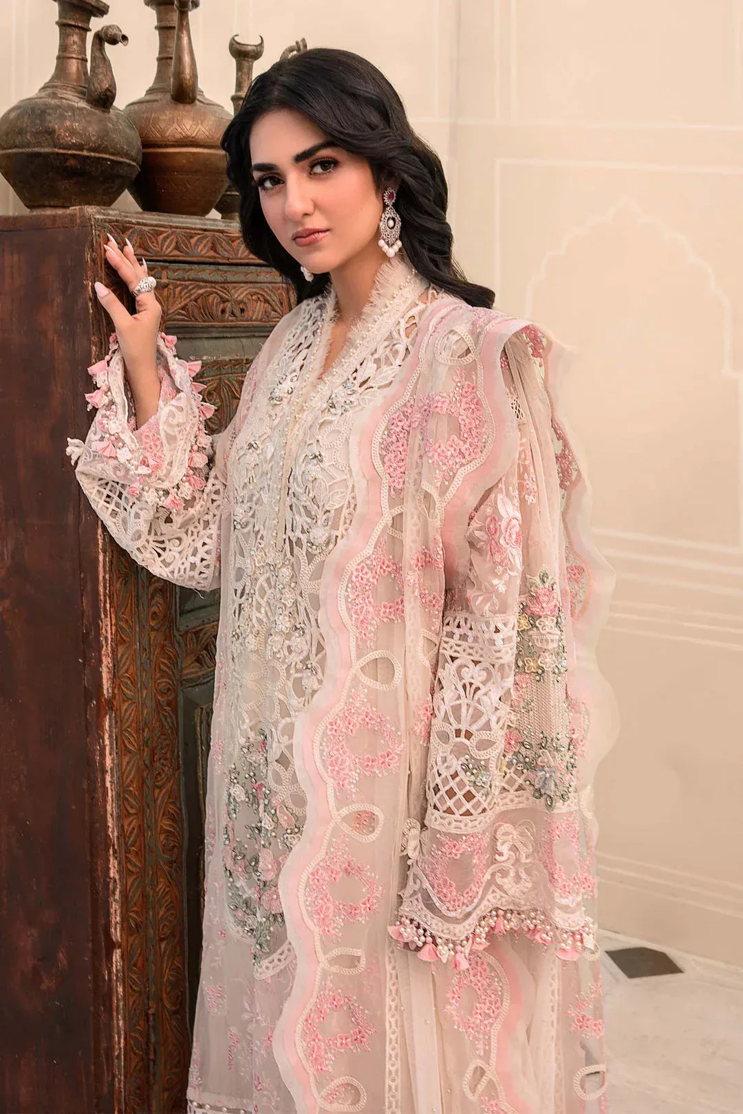 Maria B Raw Silk – view 3 – Poshaq