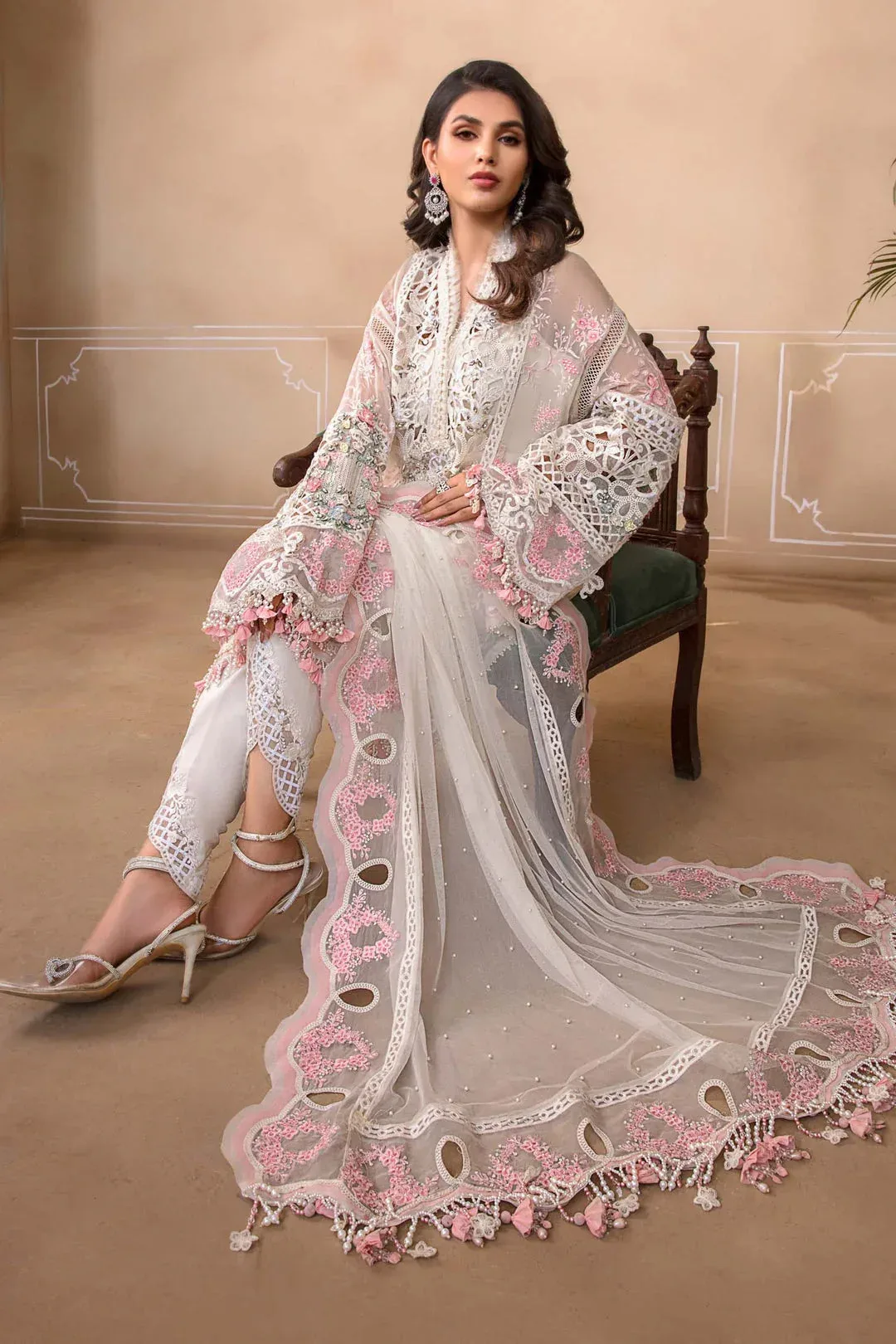 Maria B Raw Silk – view 6 – Poshaq