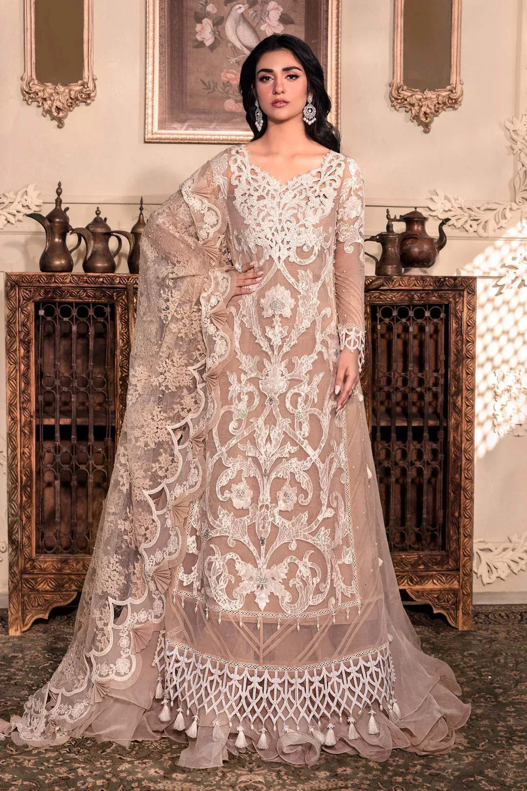 Maria B Raw Silk – view 1 – Poshaq