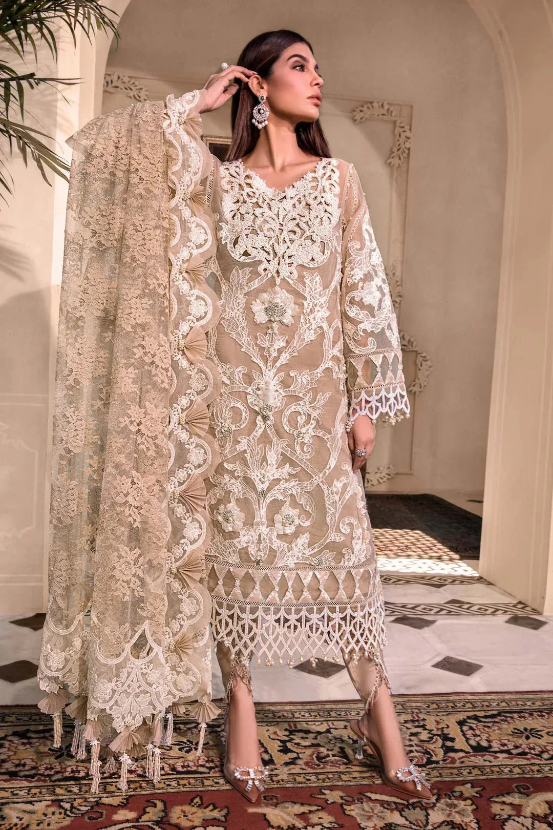 Maria B Raw Silk – view 2 – Poshaq