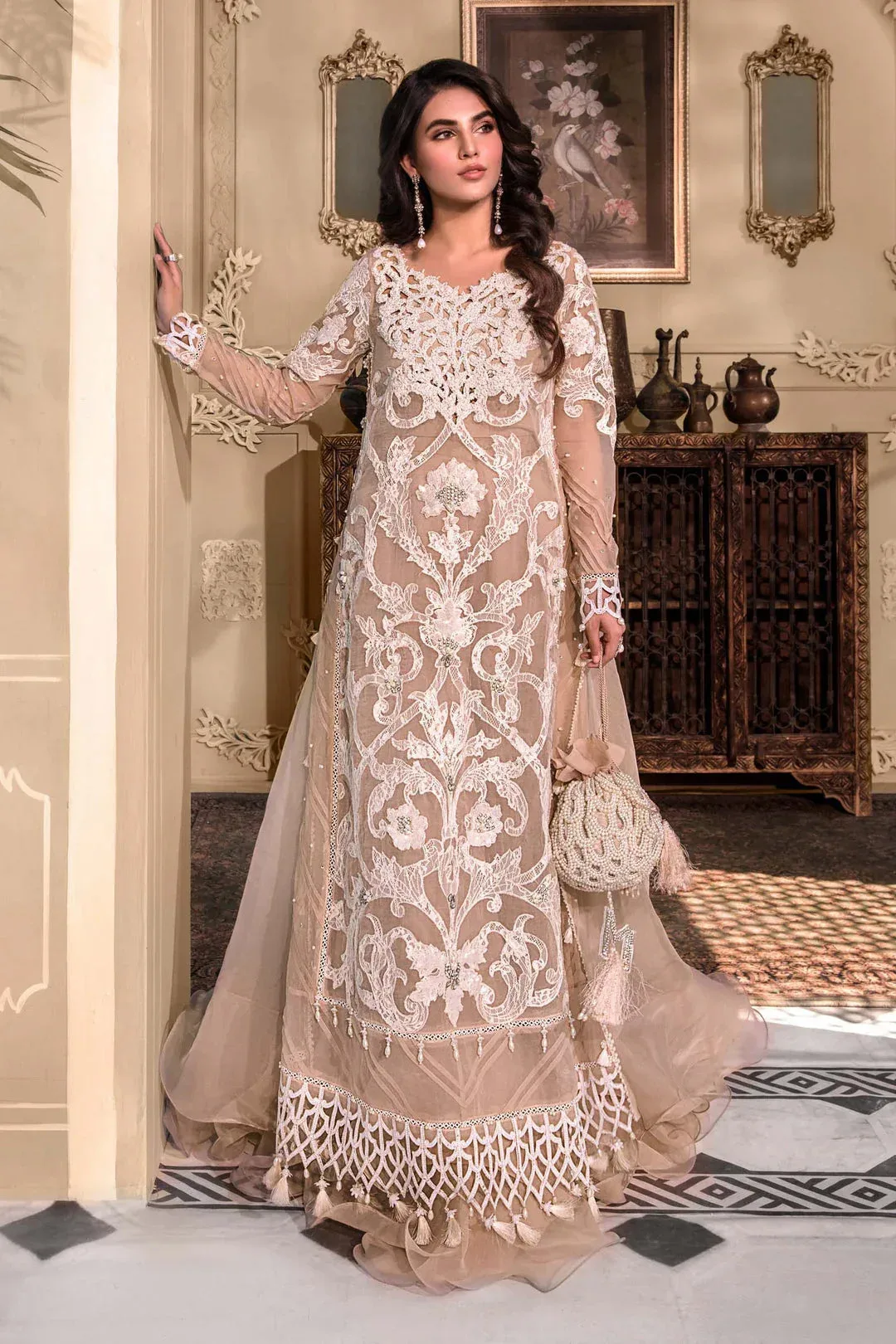 Maria B Raw Silk – view 3 – Poshaq