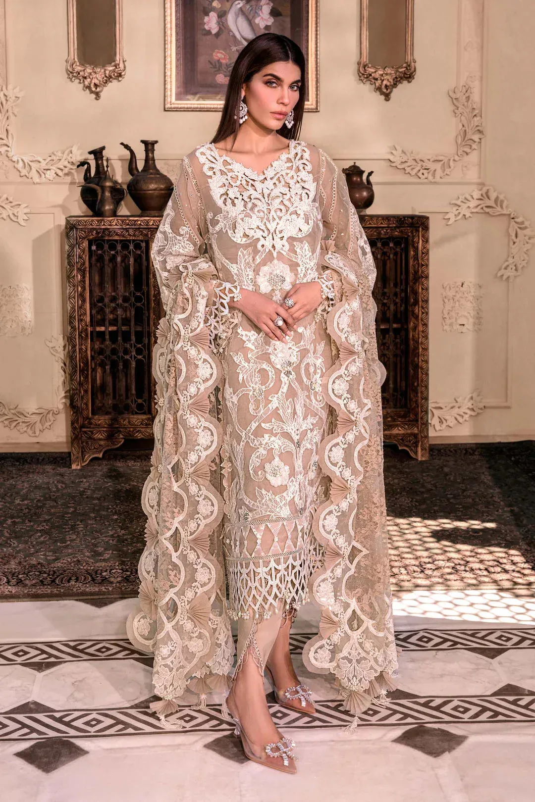 Maria B Raw Silk – view 6 – Poshaq