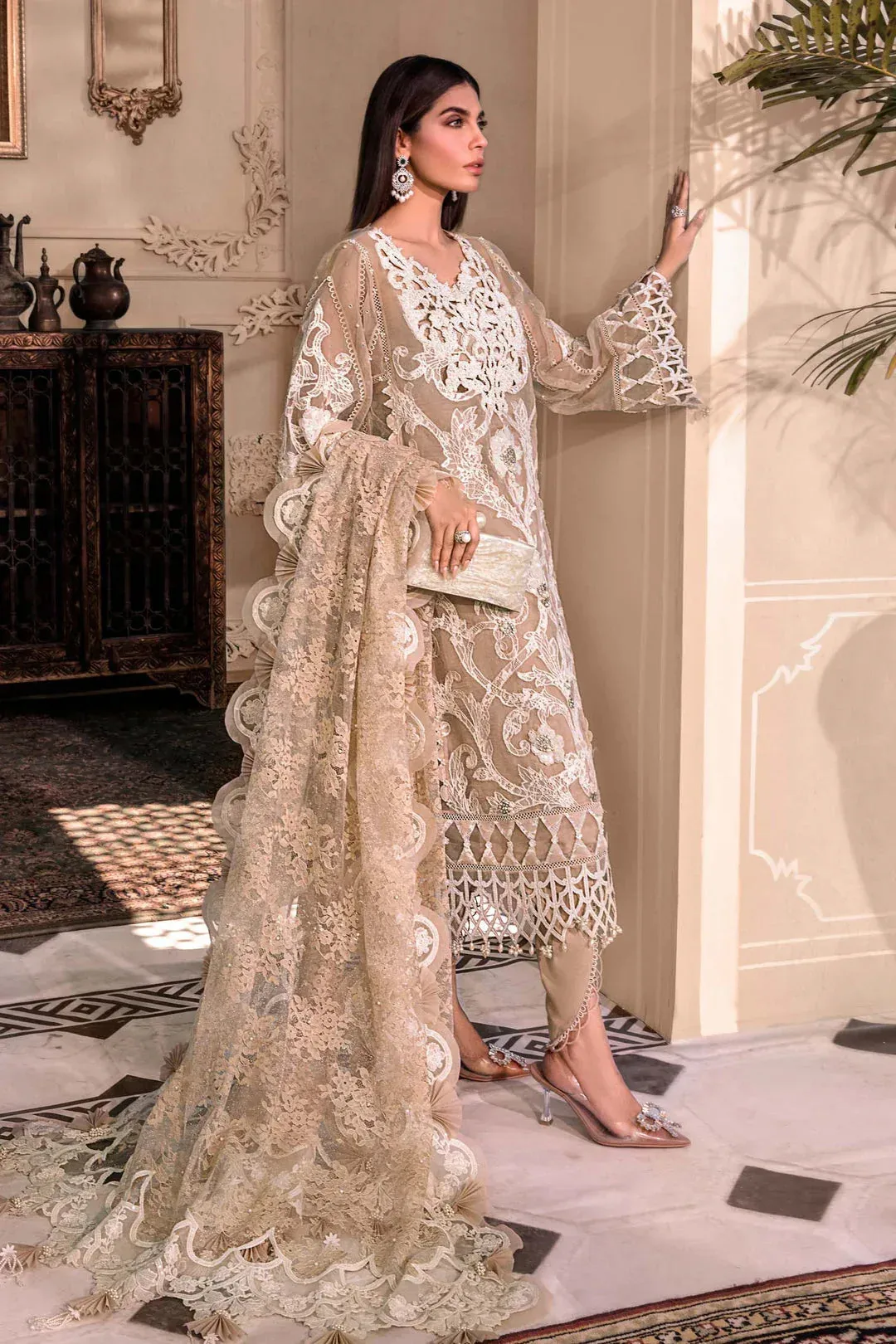 Maria B Raw Silk – view 7 – Poshaq