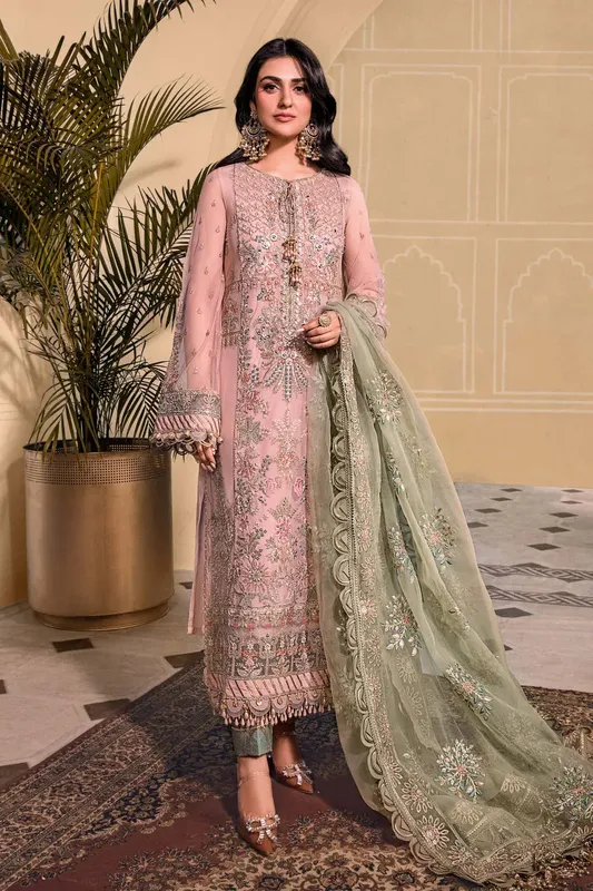 Maria B Raw Silk – view 1 – Poshaq