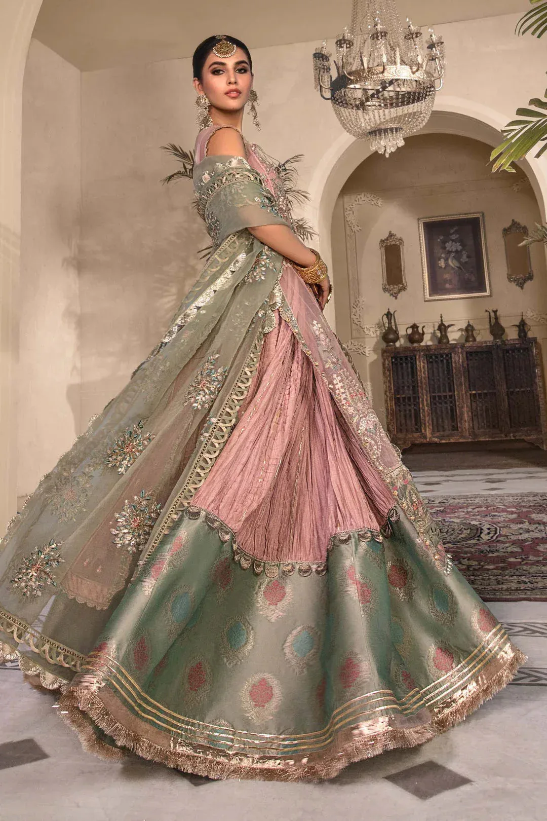 Maria B Raw Silk – view 7 – Poshaq