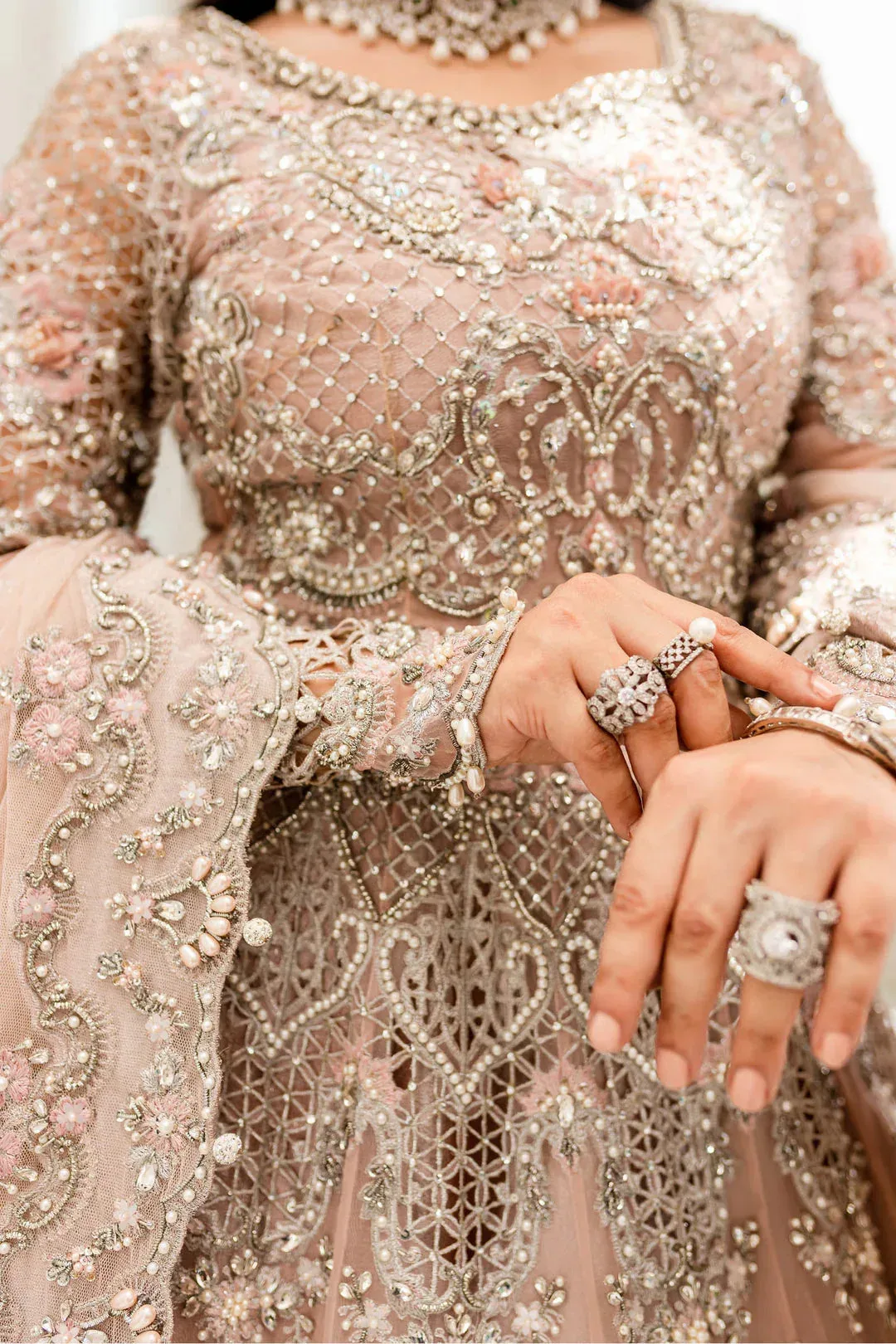 Maria B Bridal Couture Velvet – view 3 – Poshaq