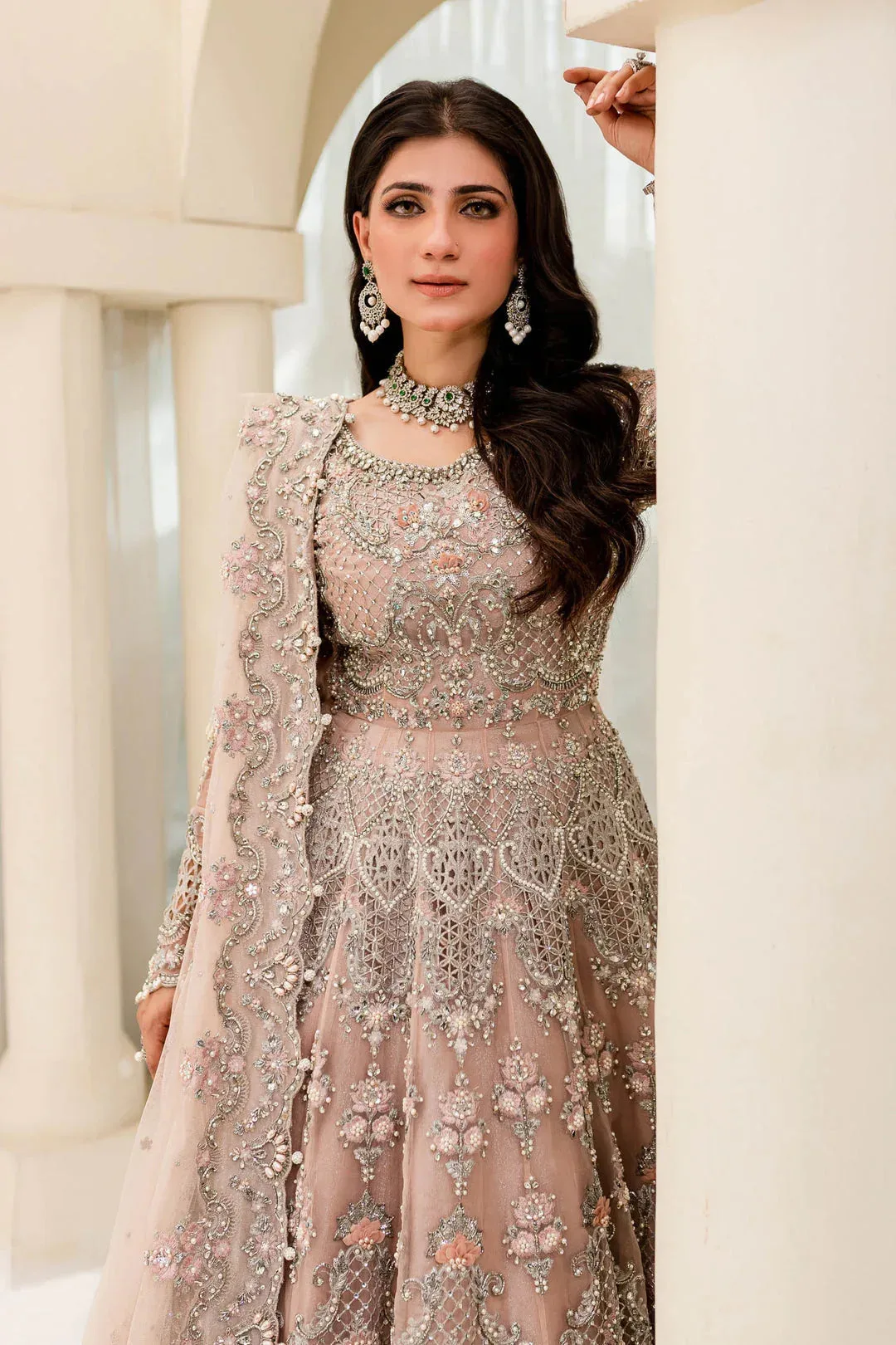 Maria B Bridal Couture Velvet – view 5 – Poshaq