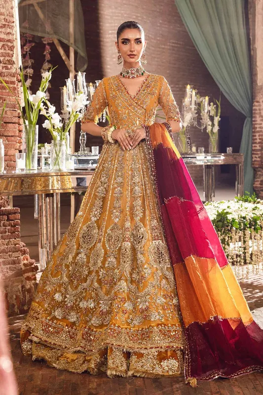 Maria B Bridal Couture Velvet – view 1 – Poshaq