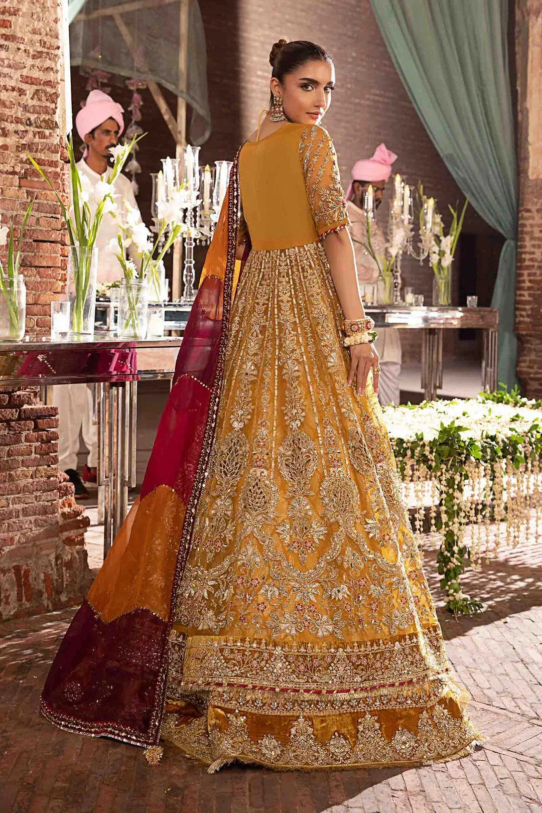 Maria B Bridal Couture Velvet – view 2 – Poshaq
