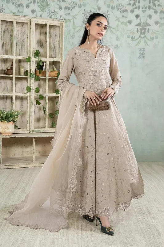 Maria B Casual Pret 2024 Organza – view 1 – Poshaq