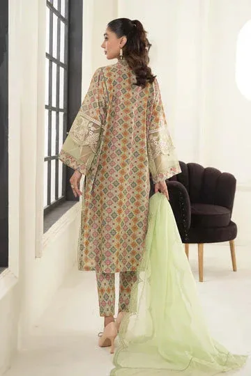 Maria B Casual Pret 2024 Green Cambric – view 2 – Poshaq