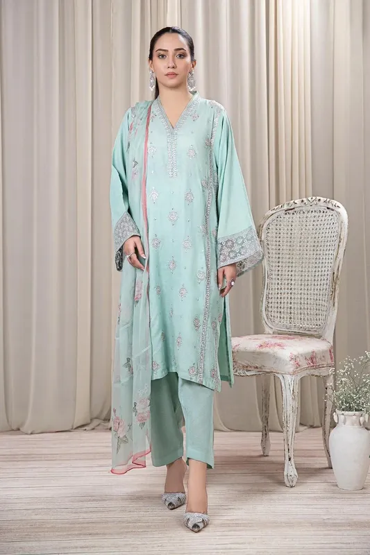 Maria B Casual Pret 2024 Chiffon – view 1 – Poshaq