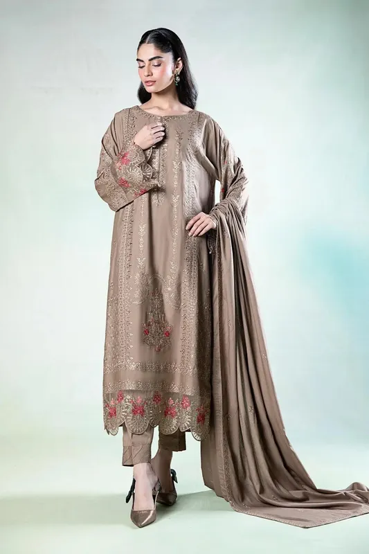 Maria B Casual Pret 2024 Organza – view 1 – Poshaq