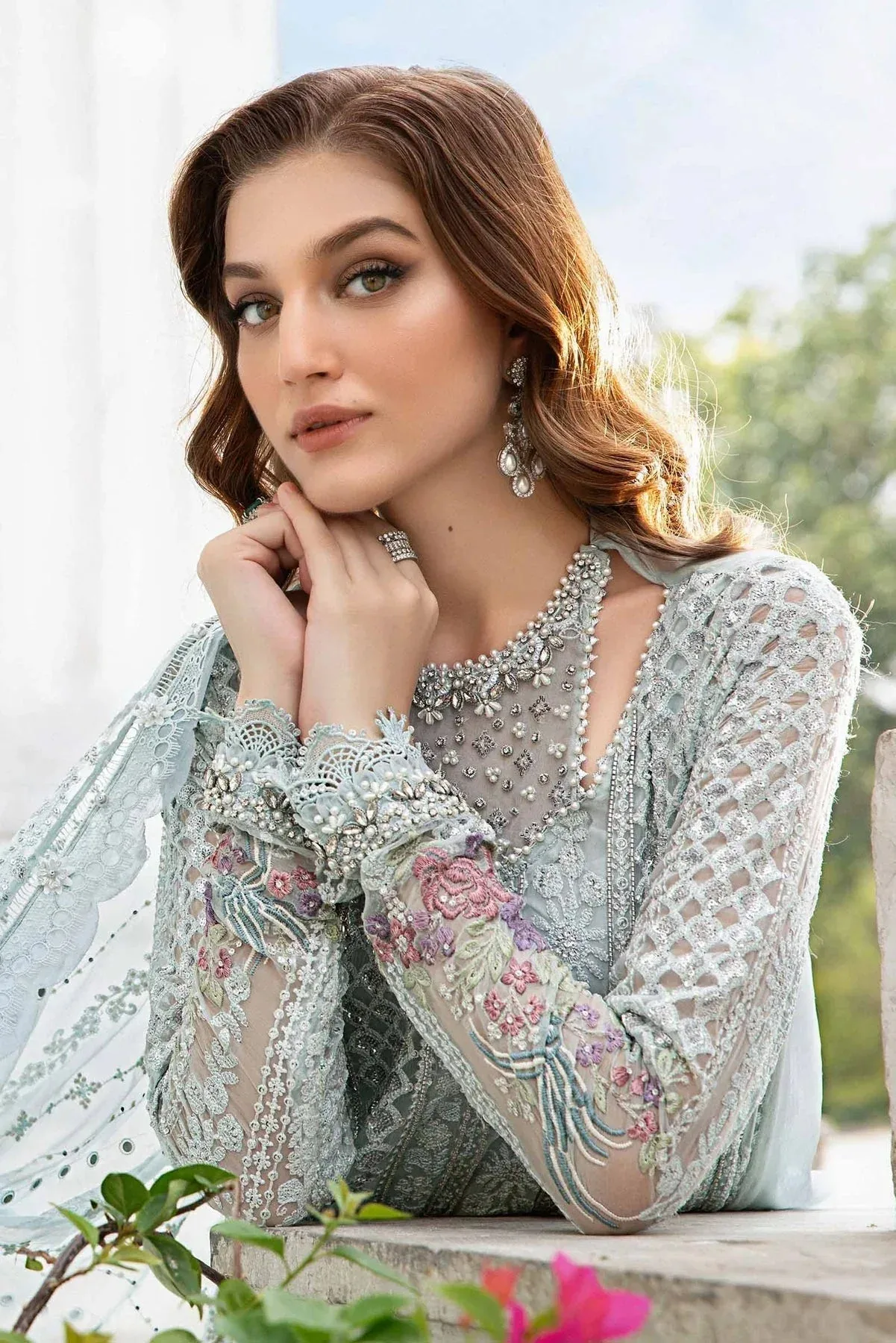 Maria B Chiffon Formals 24 Organza – view 6 – Poshaq