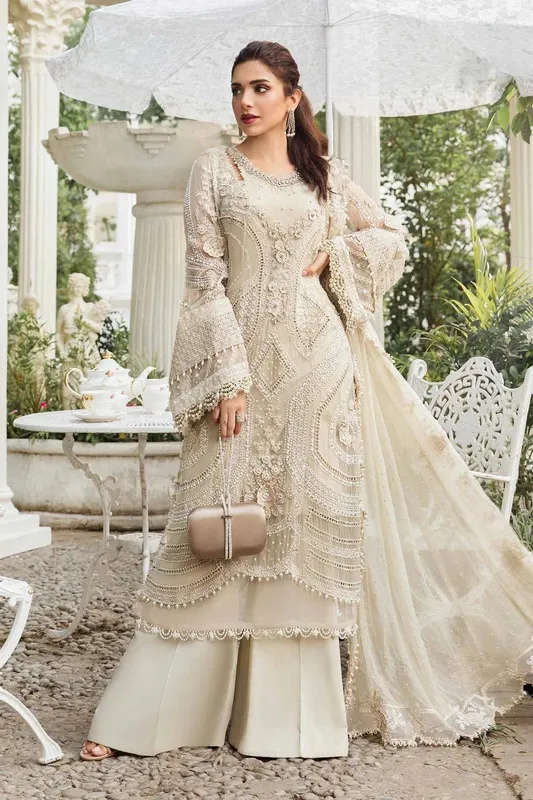 Maria B Chiffon Formals 24 Organza – view 1 – Poshaq