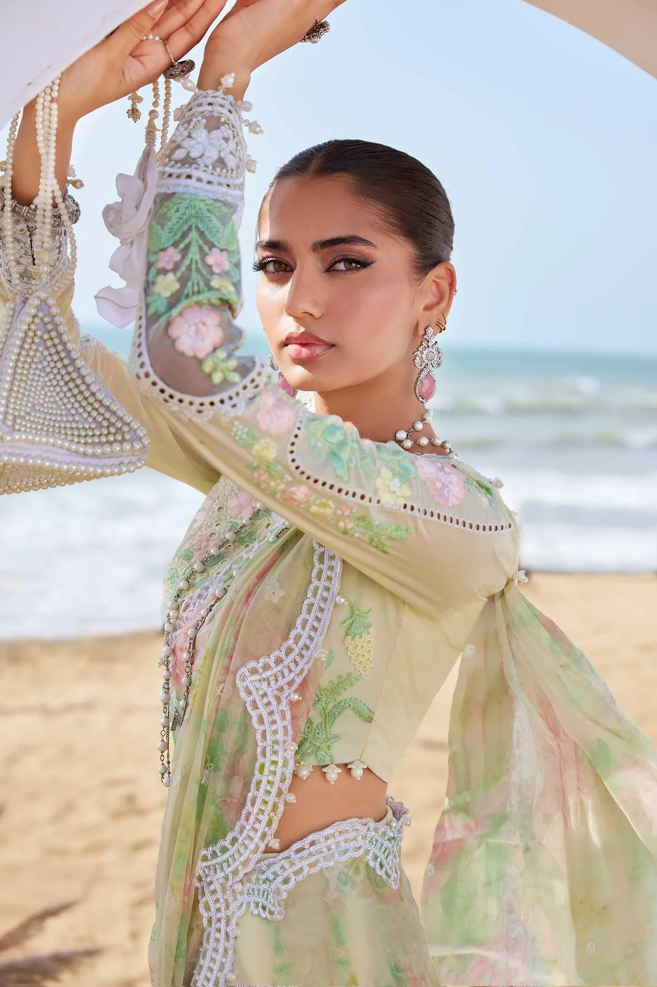Maria B Eid Collection 25 Organza – view 3 – Poshaq