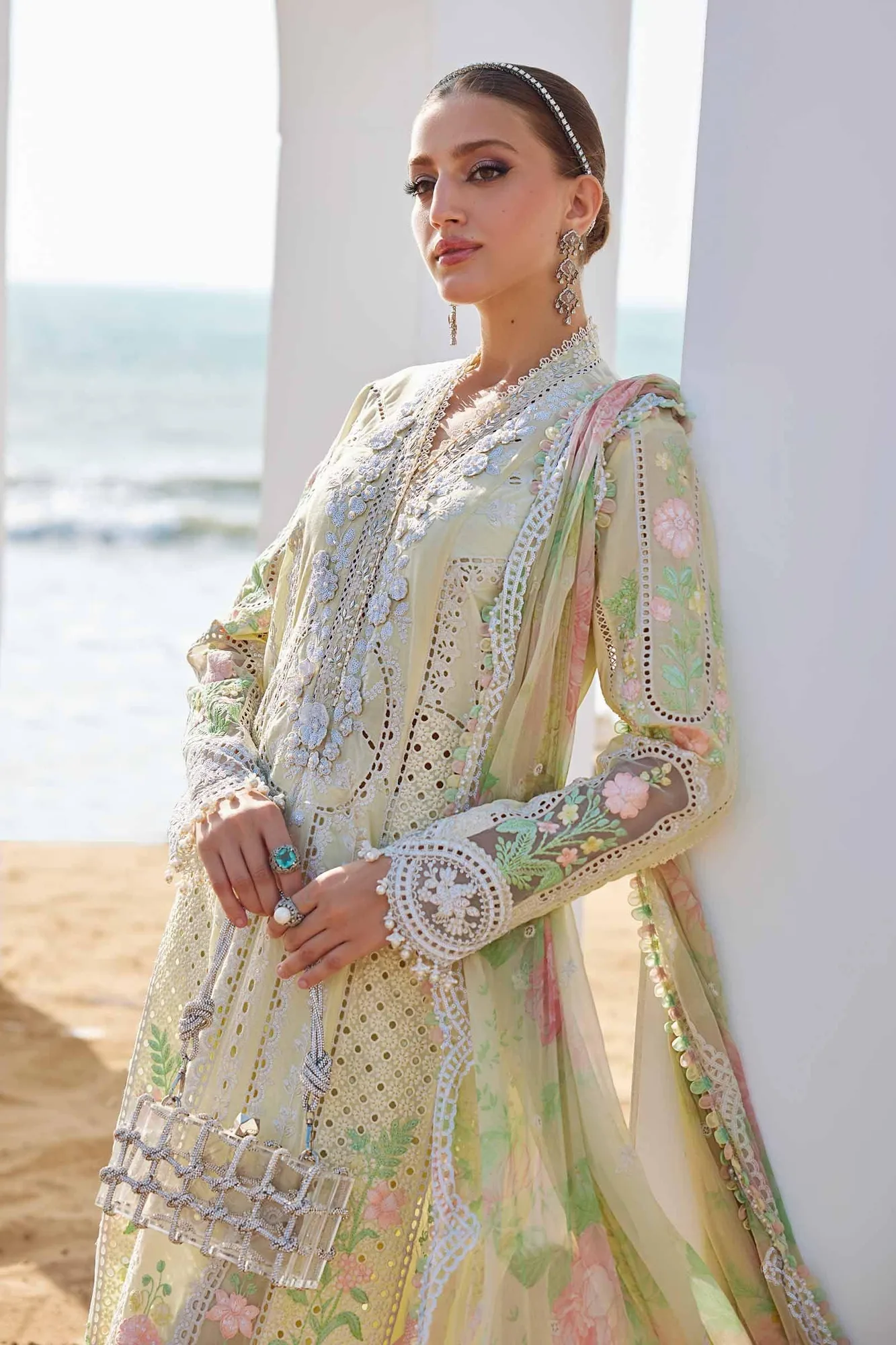 Maria B Eid Collection 25 Organza – view 4 – Poshaq