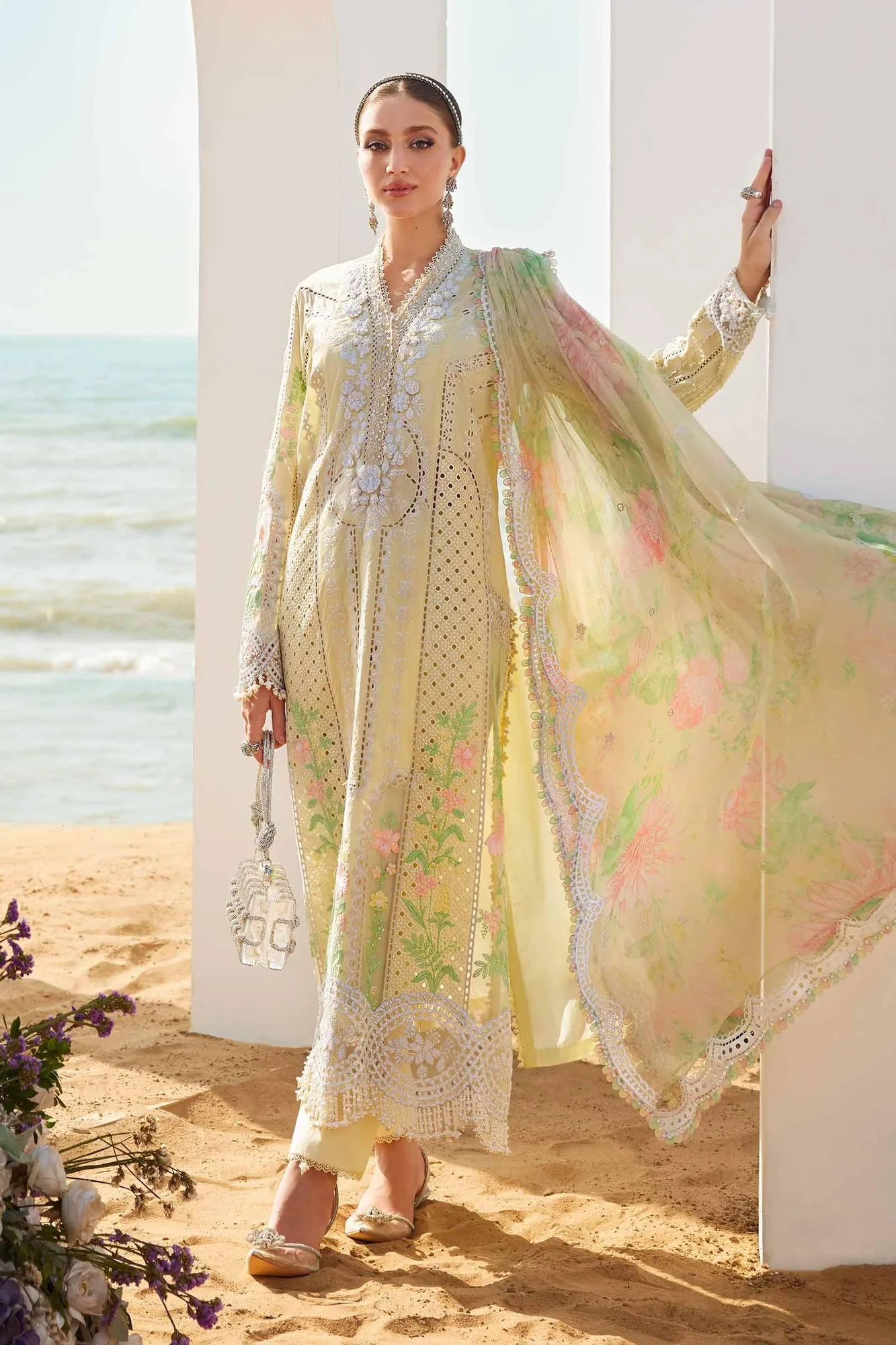 Maria B Eid Collection 25 Organza – view 5 – Poshaq