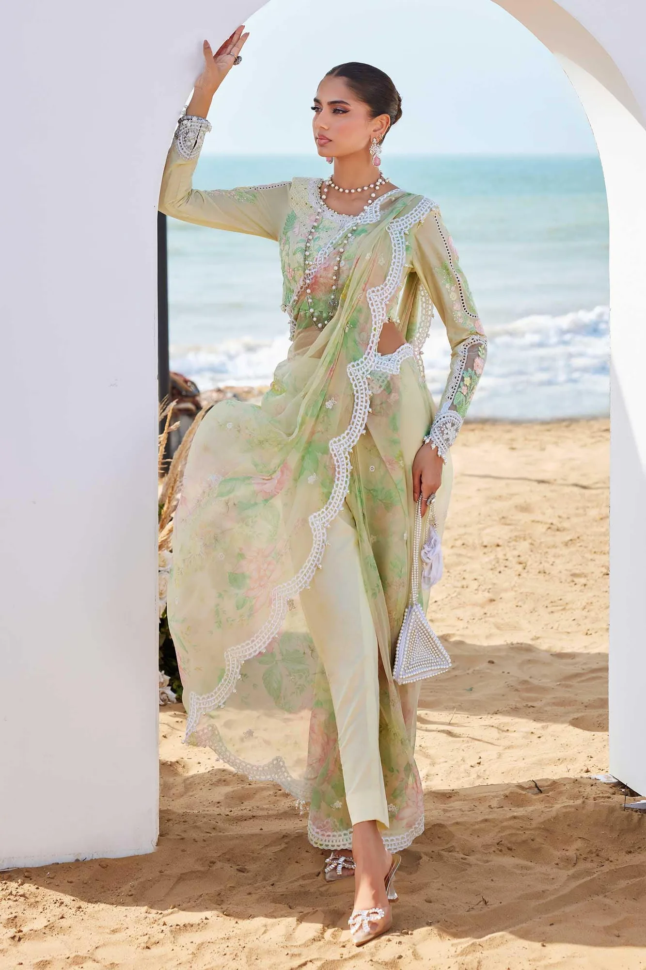 Maria B Eid Collection 25 Organza – view 6 – Poshaq