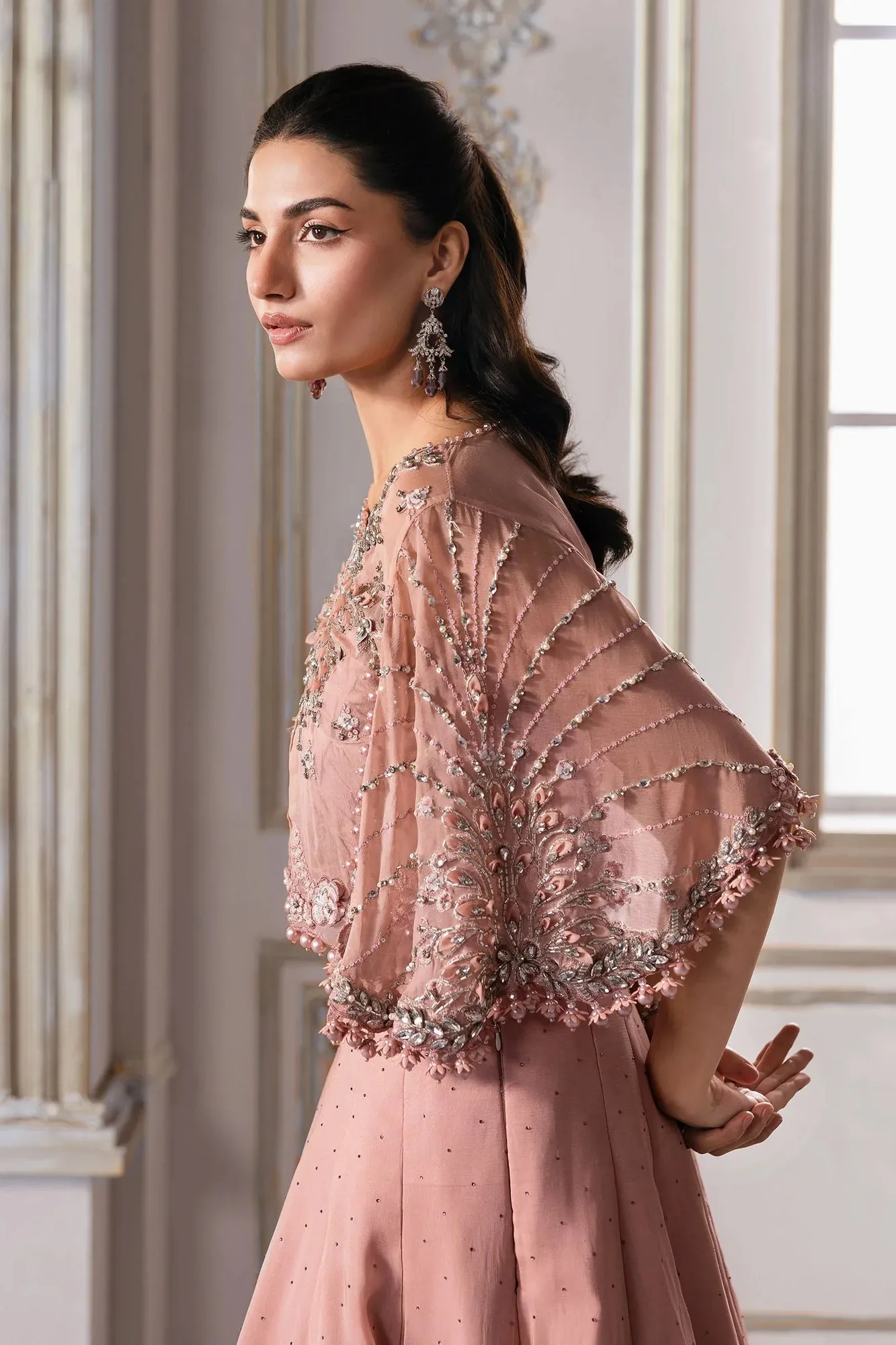 Maria B Embroidered 2025 Raw Silk – view 13 – Poshaq