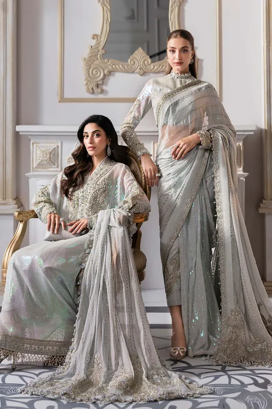 Maria B Embroidered 2025 Organza – view 1 – Poshaq