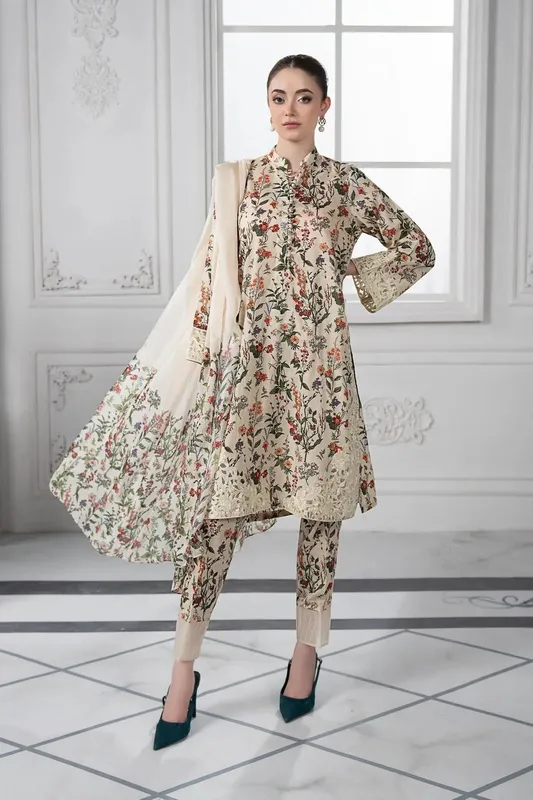 Maria B Formal Wears Cambric – view 1 – Poshaq