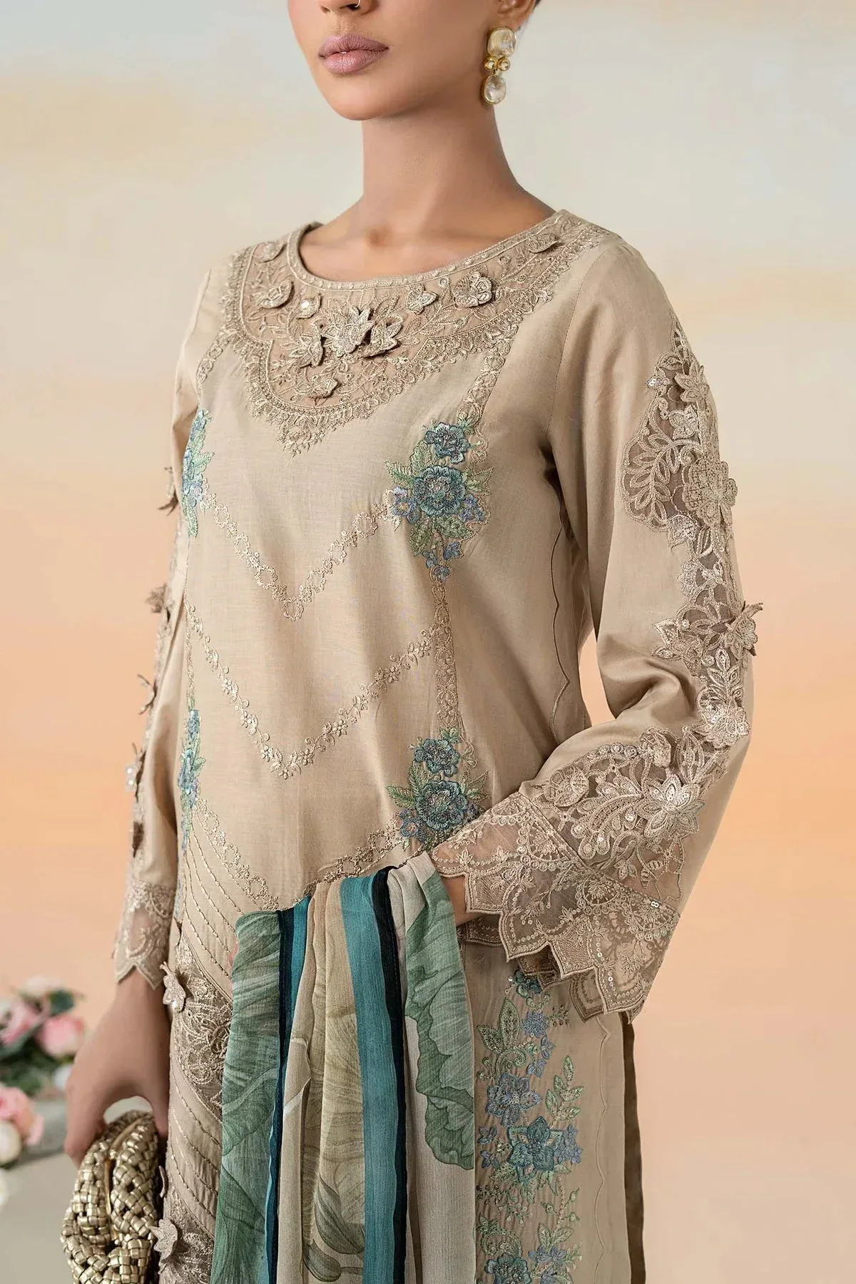 Maria B Formal Wears Organza – view 3 – Poshaq