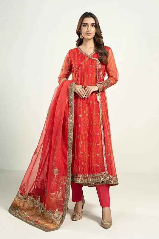 Maria B Formal Wears Organza – view 1 – Poshaq