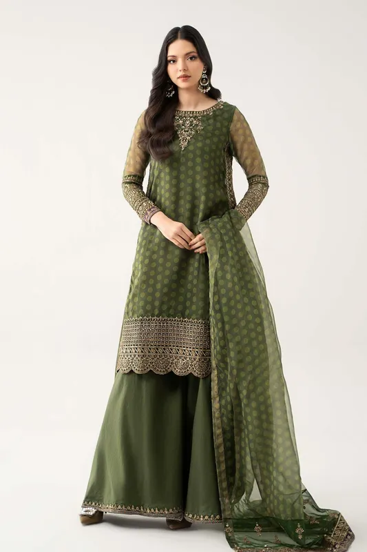 Maria B Formal Wears Organza – view 1 – Poshaq