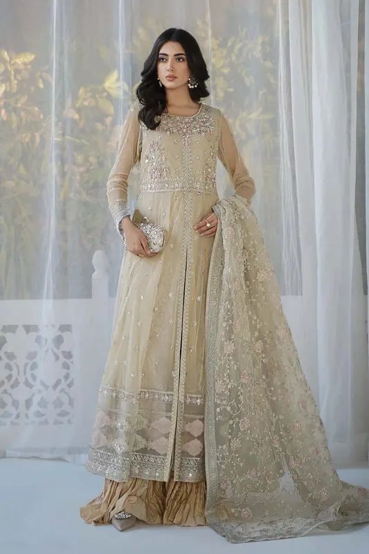 Maria B Formal Wears Net – view 1 – Poshaq
