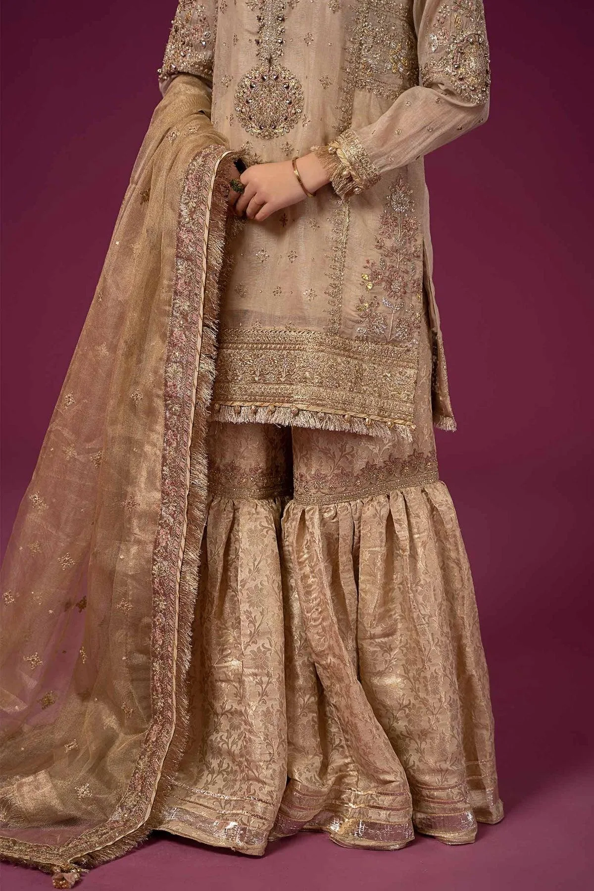 Maria B Formal Wears Cotton – view 3 – Poshaq