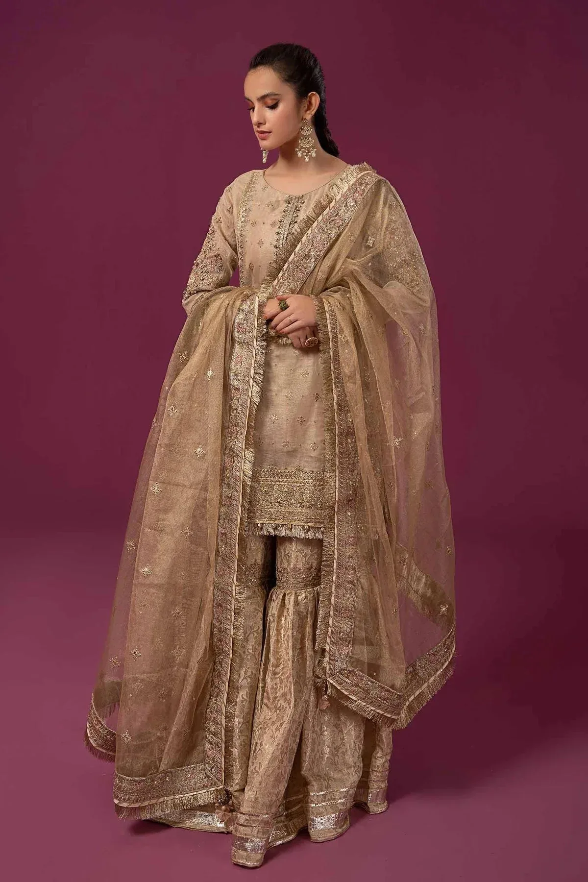 Maria B Formal Wears Cotton – view 4 – Poshaq