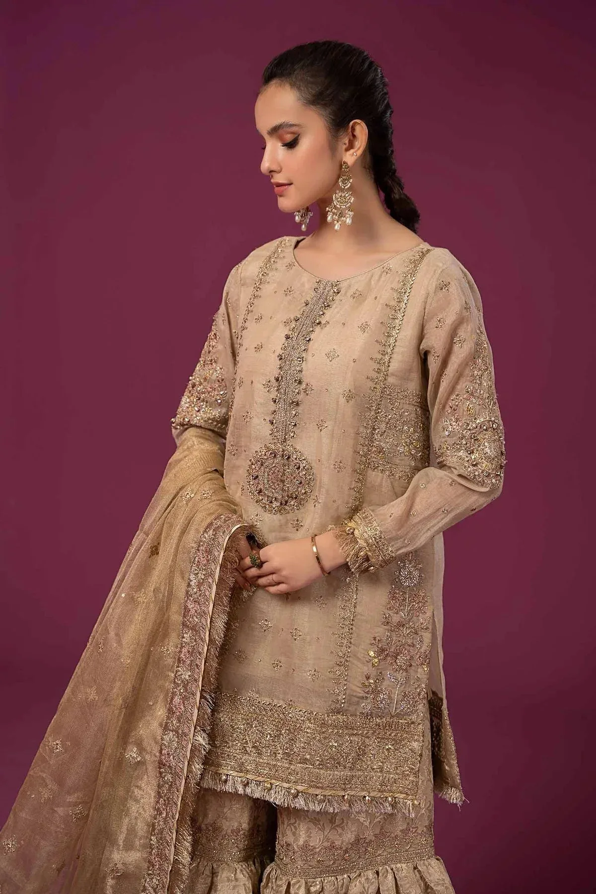 Maria B Formal Wears Cotton – view 6 – Poshaq