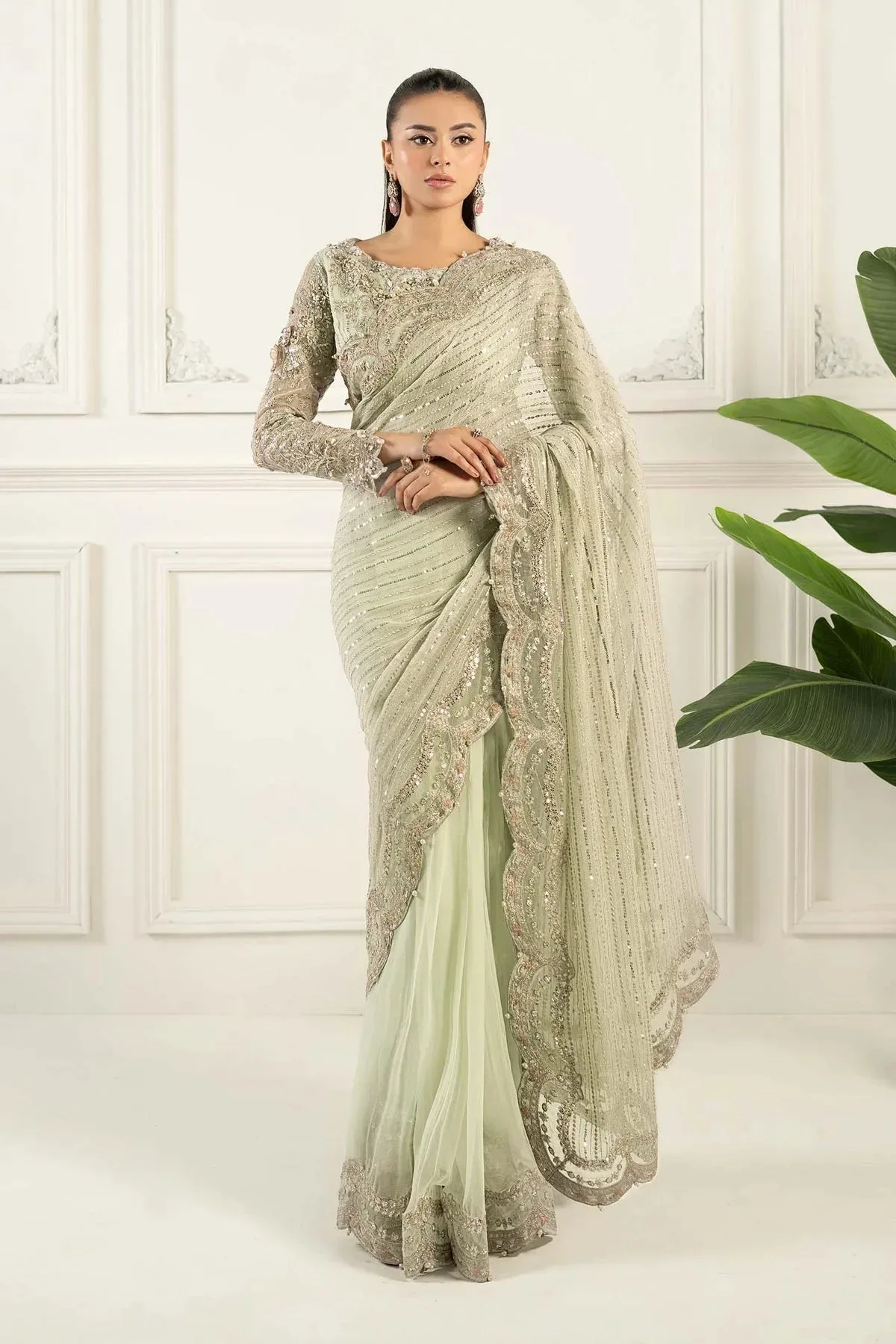 Maria B Formal Wears Raw Silk – view 1 – Poshaq