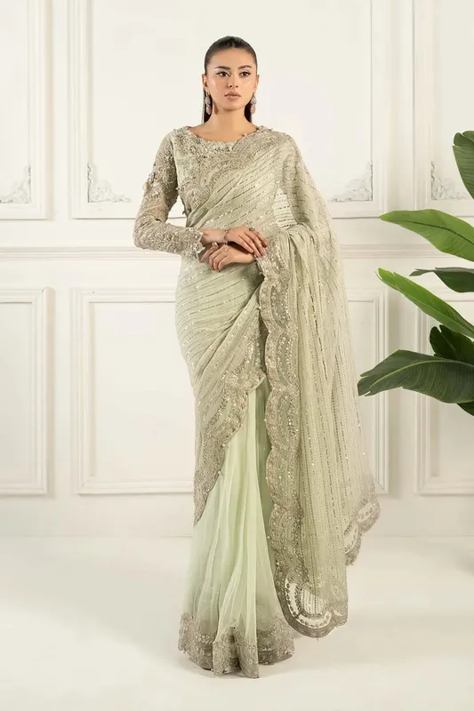 Maria B Formal Wears Raw Silk – view 1 – Poshaq