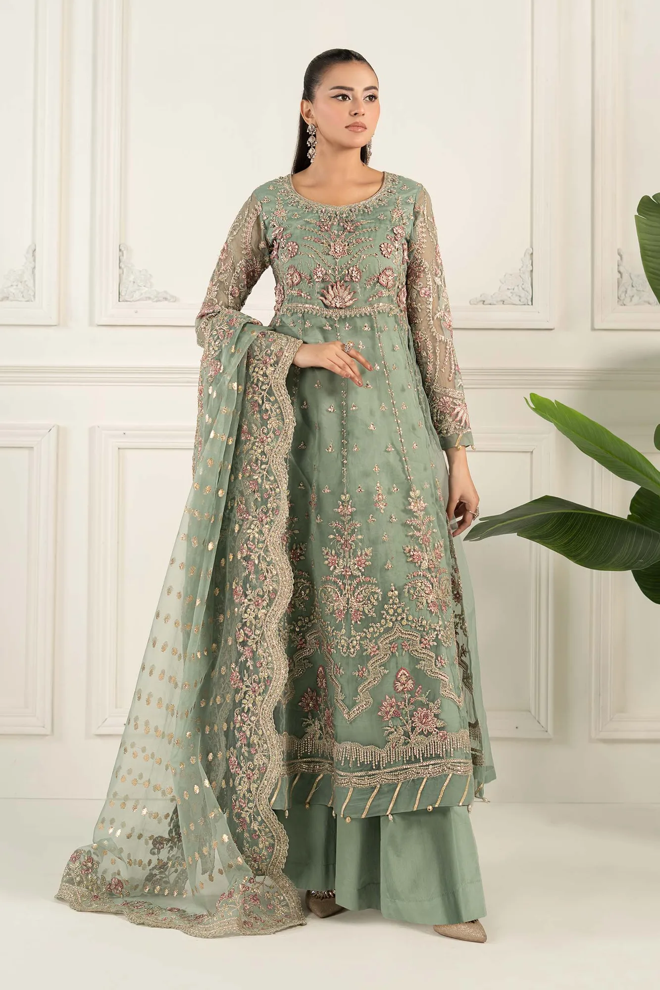 Maria B Formal Wears Organza – view 1 – Poshaq