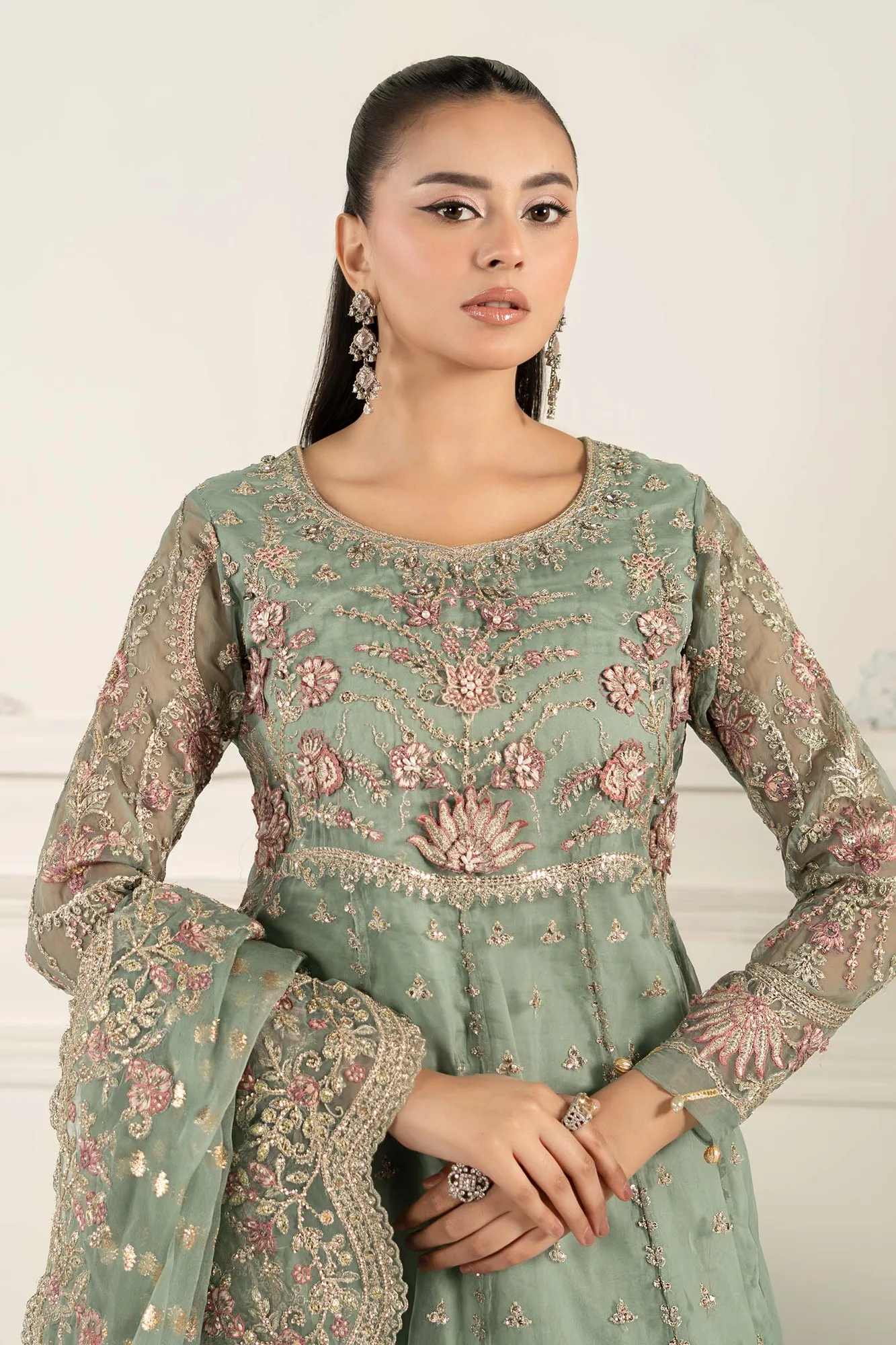 Maria B Formal Wears Organza – view 3 – Poshaq