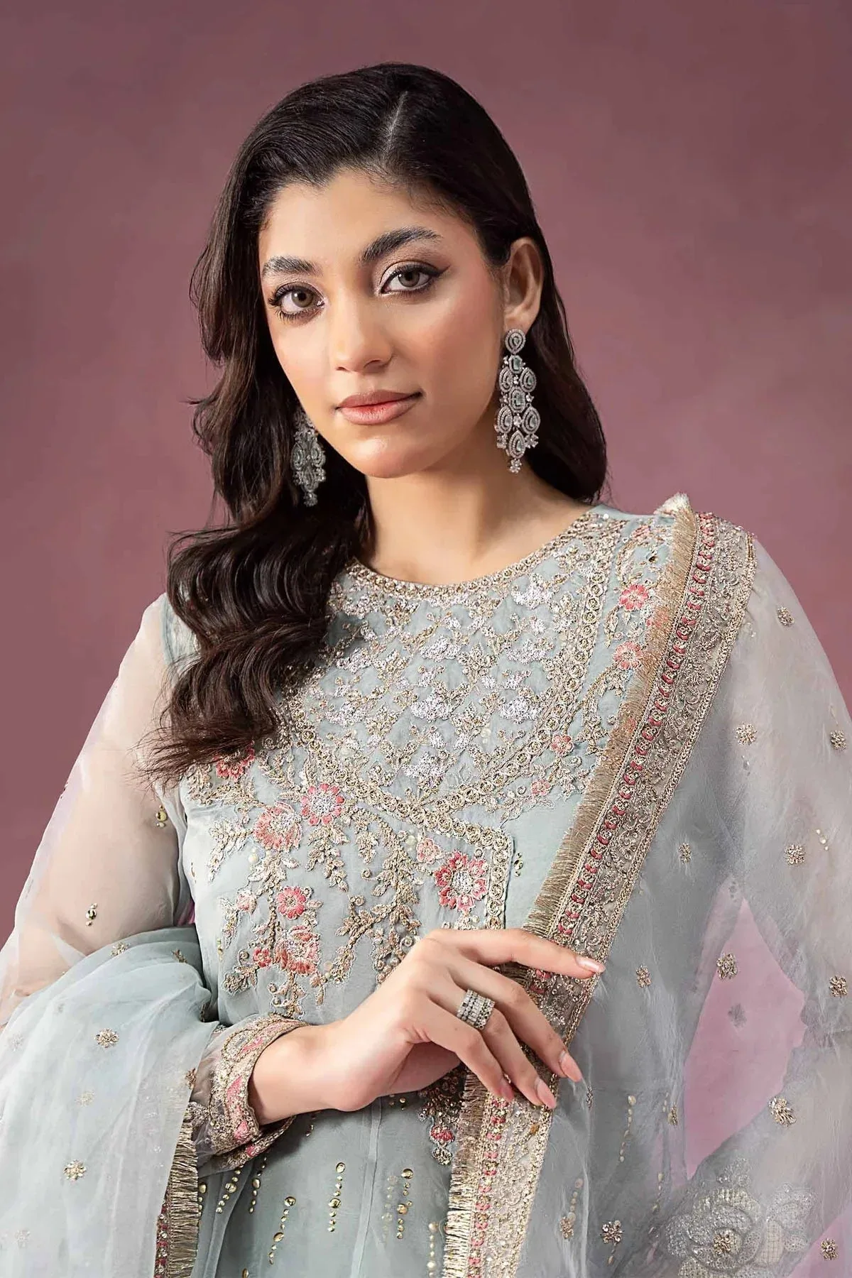 Maria B Formal Wears Organza – view 3 – Poshaq