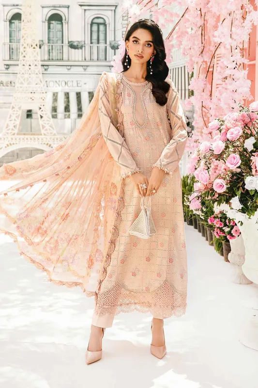Maria B M Prints Summer 25 Chiffon – view 1 – Poshaq