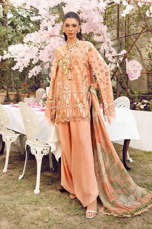 Maria B M Prints Summer 25 Chiffon – view 1 – Poshaq