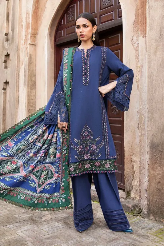 Maria B M Prints Winter 24 Linen – view 1 – Poshaq