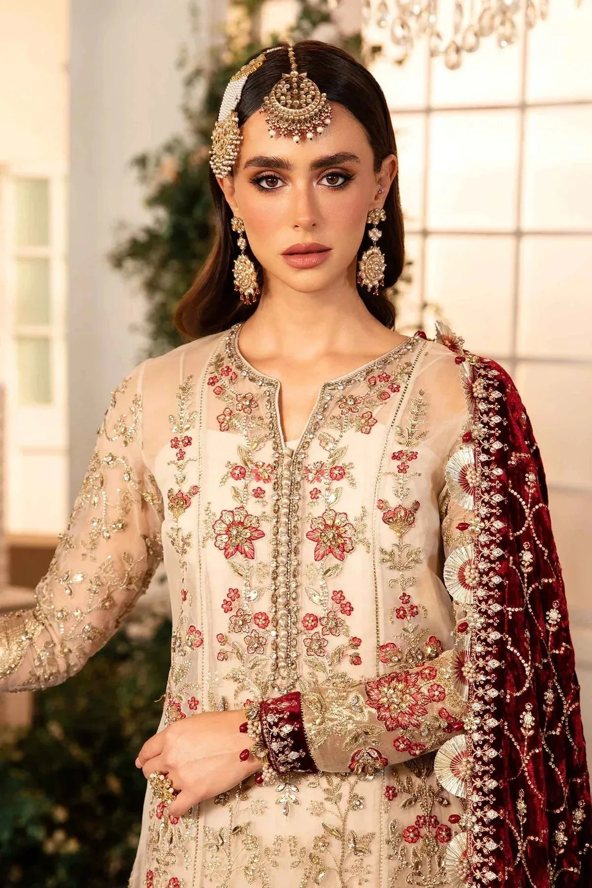 Maria B Raw Silk – view 2 – Poshaq