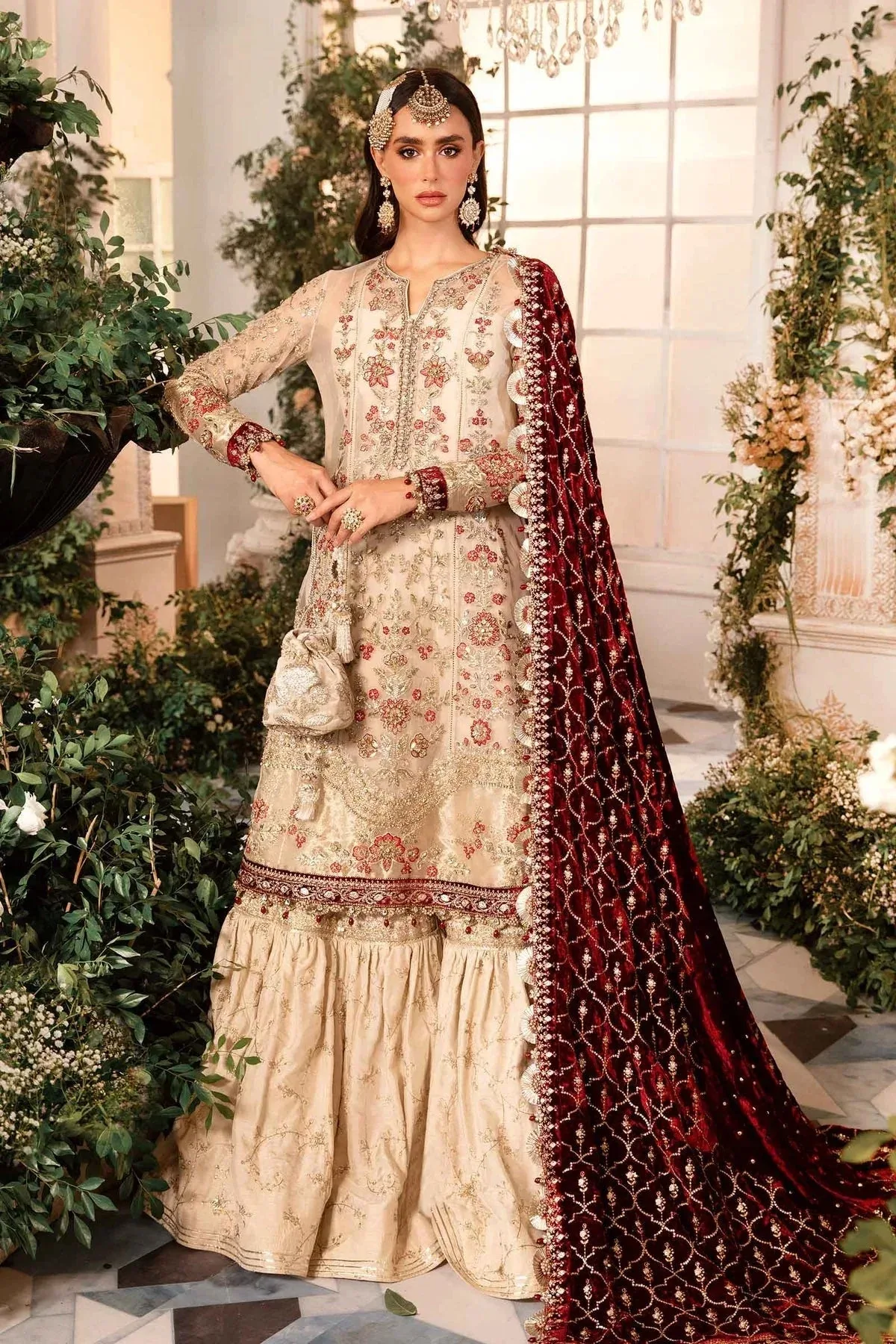 Maria B Raw Silk – view 6 – Poshaq